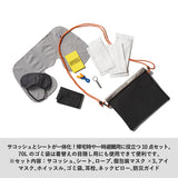 防災緊急10点セット シートインサコッシュタイプ